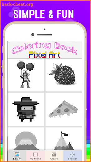Coloring book: Coloring by Number Season Pixel art screenshot