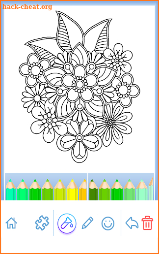 Coloring Book for Adults screenshot