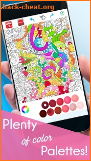 Coloring Book For Adults Free 【ColorWolf】 🐺| 🇺🇸 screenshot