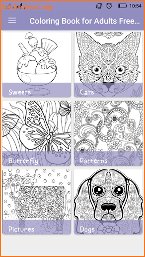 Coloring Book For Adults Free Offline screenshot