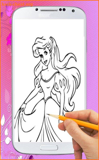 Coloring Book For Barbie Doll screenshot