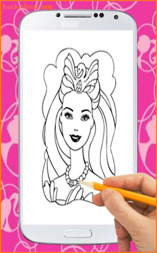 Coloring Book For Barbie Doll screenshot