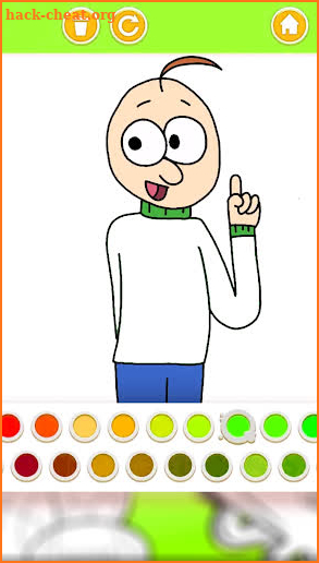 Coloring book for Basics Education & School game! screenshot