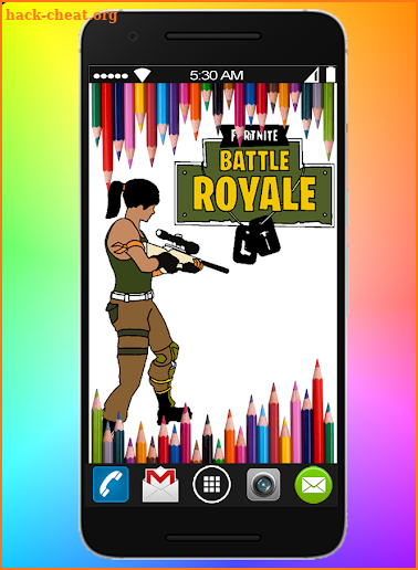 Coloring book for Battle Royal Fans screenshot