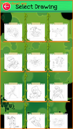 Coloring Book For Ben 10 screenshot