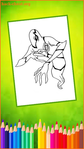 Coloring Book for Ben Ten screenshot