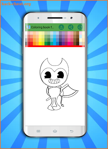 Coloring Book for Bendy - Coloring Page screenshot