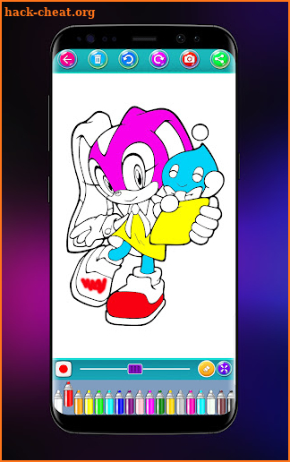 Coloring Book For Bleau Soni screenshot