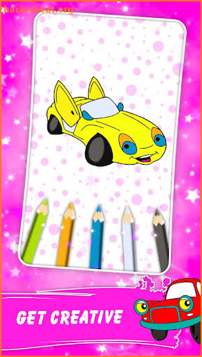 Coloring Book For Car screenshot