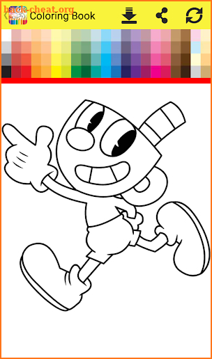 Coloring Book for Cuphed screenshot