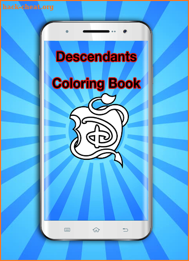 Coloring Book for Descendants screenshot
