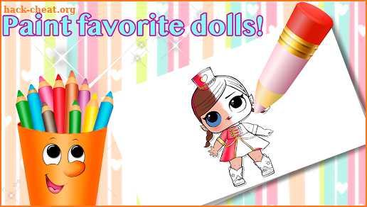 Coloring Book for Dolls Surprise new screenshot