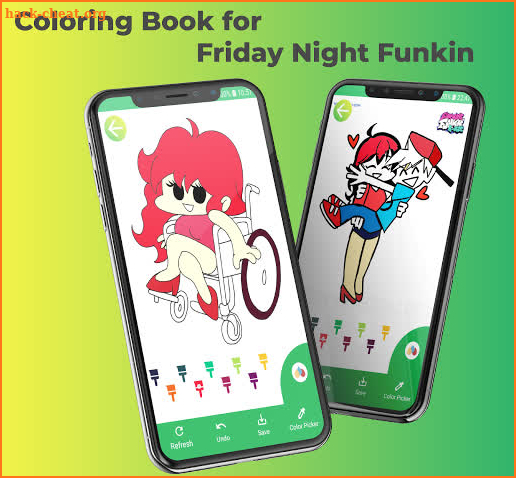 Coloring Book for Friday Night Funkin screenshot