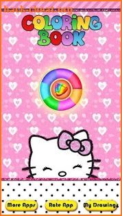 Coloring book for H-Kitty screenshot