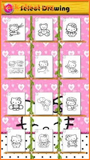 Coloring book for H-Kitty screenshot