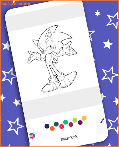 Coloring Book For Hedgehogs - Coloring Shadow Game screenshot
