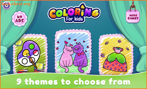 Coloring Book For Kids & Toddlers Drawing Game screenshot