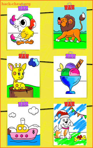 Coloring book for kids - Doodle, Color & Draw Game screenshot
