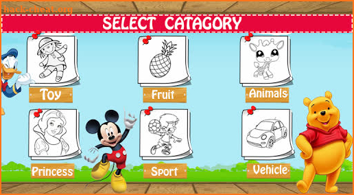 Coloring Book for Kids - Drawing & Learning Game screenshot