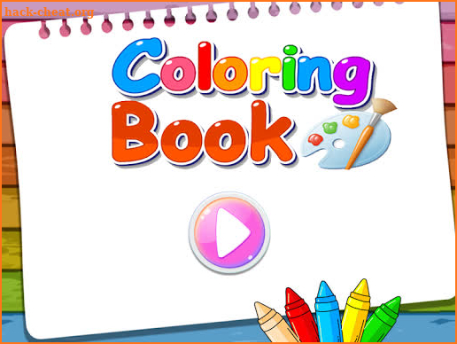 Coloring book for kids learning screenshot