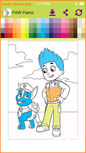 Coloring Book for PAW and Patrol screenshot