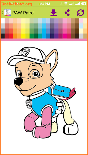 Coloring Book for PAW and Patrol screenshot