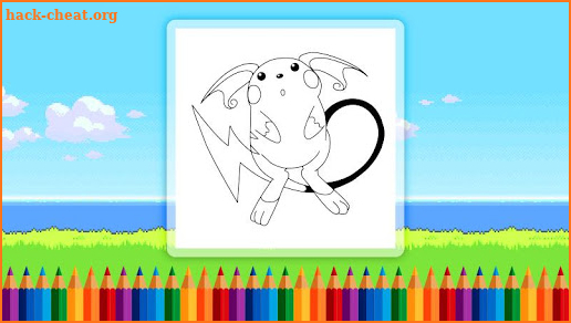 Coloring Book for Poke Monster screenshot