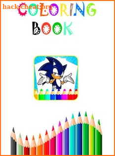 Coloring Book For Sonic Games screenshot