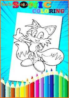 Coloring Book For Sonic Games screenshot