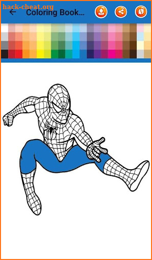 coloring book for Spider: Coloring 2020 woman free screenshot