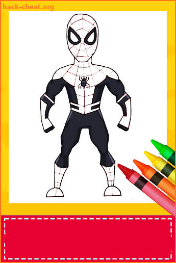 Coloring Book For Spider : Coloring game womаn screenshot