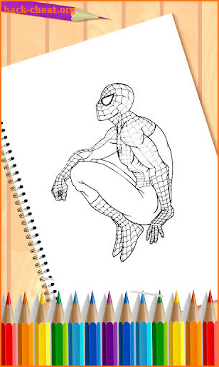 coloring book for Spider : Coloring woman 2020 screenshot