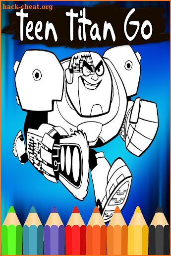 Coloring Book For Teen-Titan screenshot