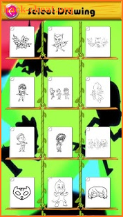 Coloring Book for The PJ Hero Masks screenshot