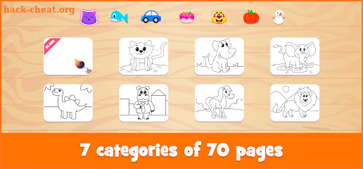 Coloring Book Games & Drawing screenshot
