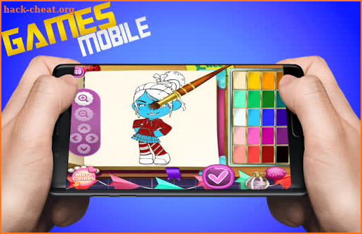 Coloring Book Girls - Games Coloring princess screenshot