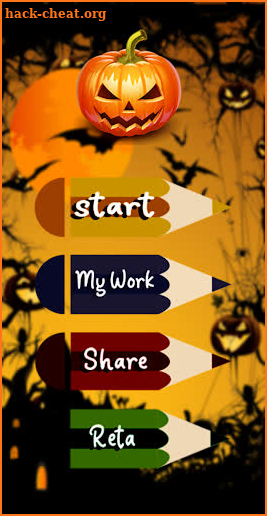 Coloring Book Halloween screenshot