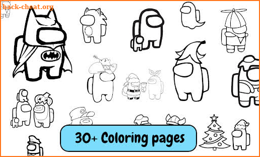 Coloring Book: Inspired By Among Us screenshot