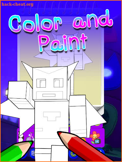 Coloring Book Junior Hero screenshot