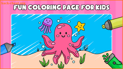 Coloring book - kids fun Games screenshot