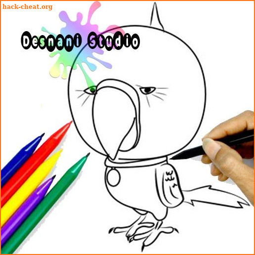 Coloring Book Larva screenshot