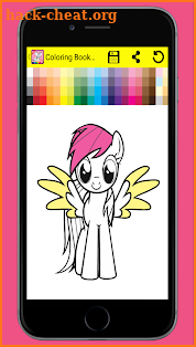 Coloring Book - Little Pony for Kids screenshot