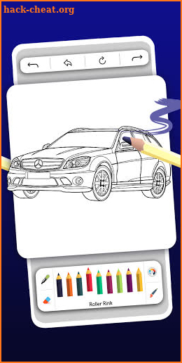 Coloring Book Mercedes Benz -  screenshot