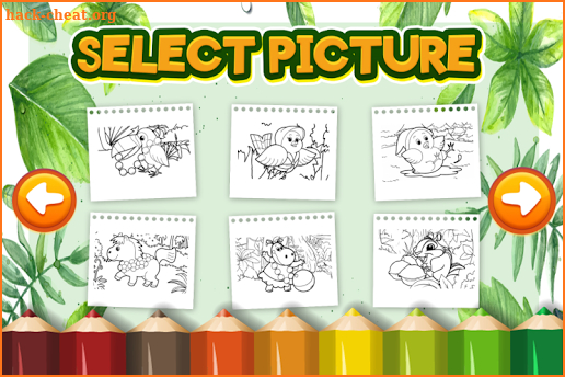 Coloring Book Pages - Colors for Kids screenshot