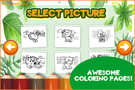 Coloring Book Pages - Colors for Kids screenshot