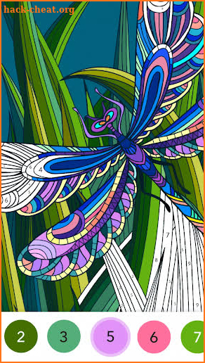 Coloring Book Paint by Number screenshot