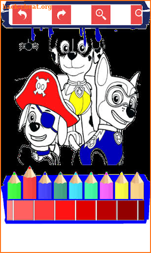 Coloring Book Paw for Kids Patrol screenshot