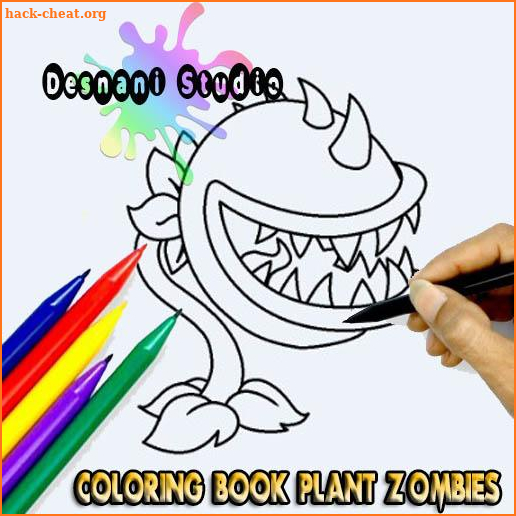 Coloring Book Plants Zombies screenshot