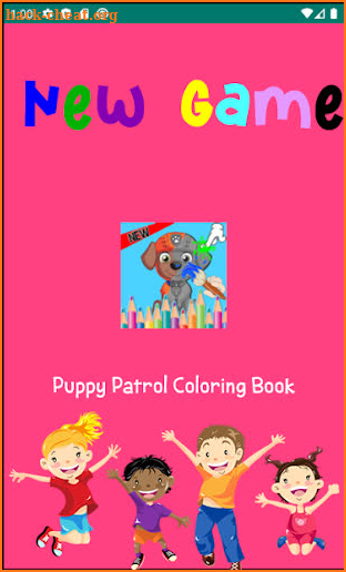 Coloring Book - Puppy Patrol screenshot