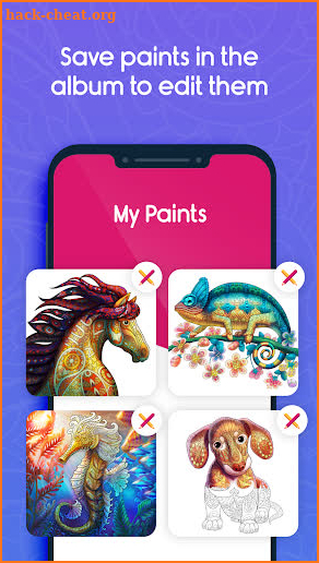 Coloring Book, Relax by Painting & Magical Colors screenshot